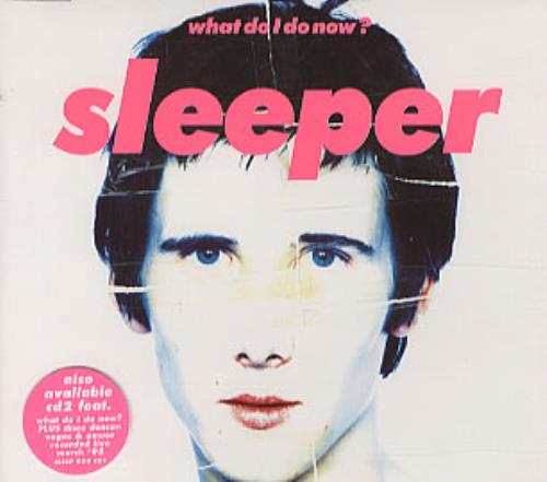 The album art of sleeper&rsquo;s 90&rsquo;s hit, what do I do now. It shows an androgenous man&rsquo;s head staring, the colour is washed out