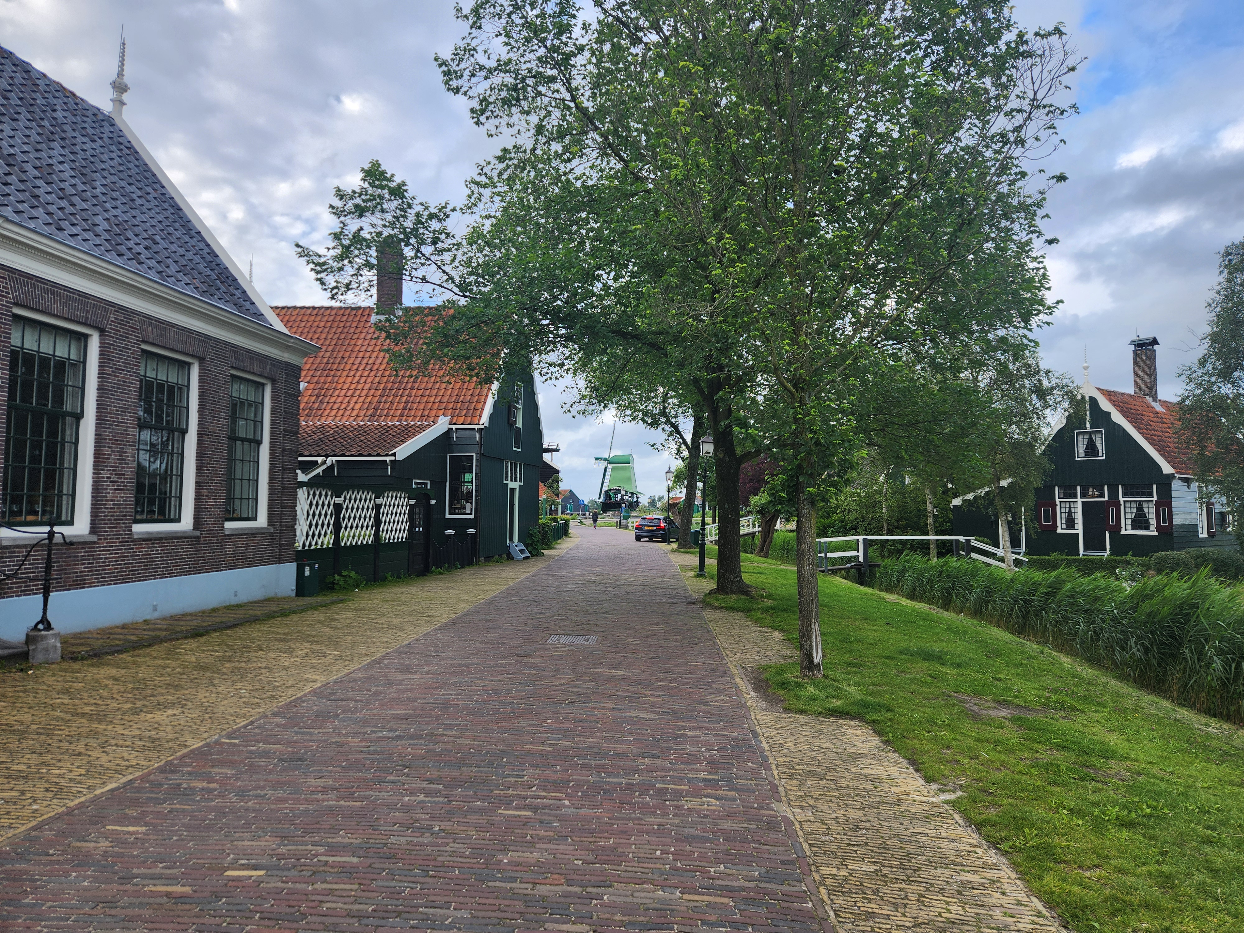 Wooden houses at Zaan Schaans, very beautiful but it has an air of Disneyland preservation about it